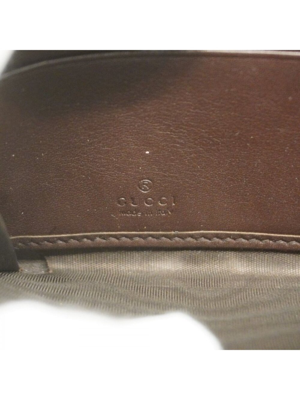 Gucci Wallet Guccissima Leather Brown Gold - Picture 4 of 8